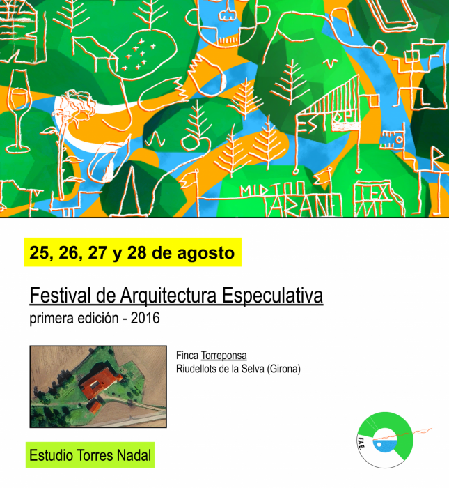I FESTIVAL ARQUITECTURA ESPECULATIVA - 2016